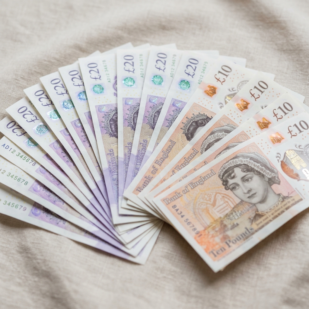 Cash prize banknotes